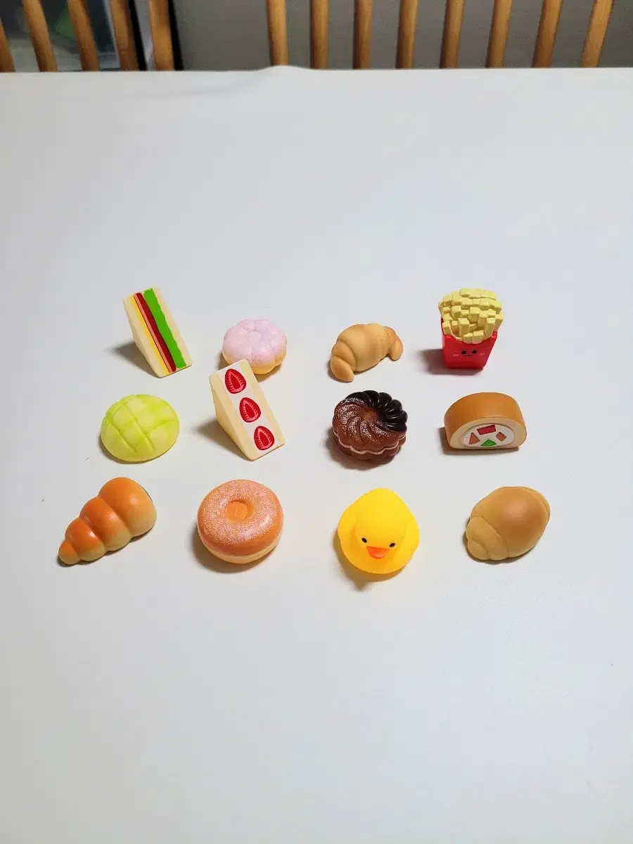 (Discount) Dessert Character Miniature Scoop Market (Hamburger Duck Food System Toy)