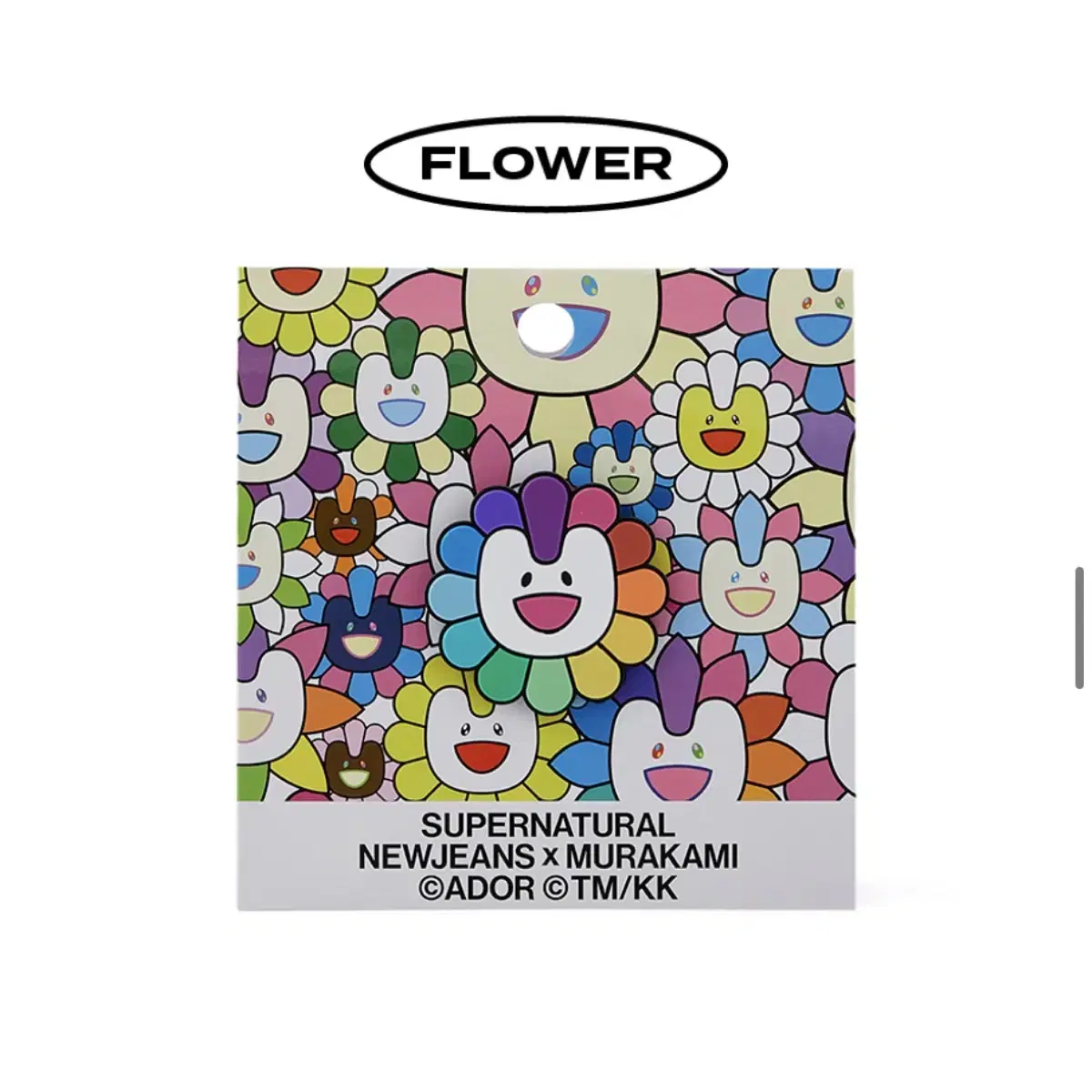 New JeansPop Up Murakamidakashi Flower Stikon