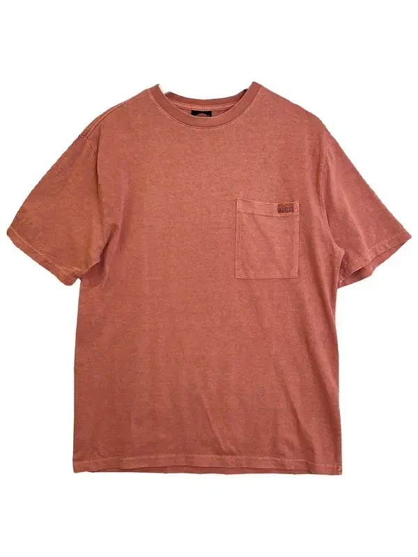 DIKIZ Pigment Vahn Short Sleeve Tee | L Coral A87 4-0624-042