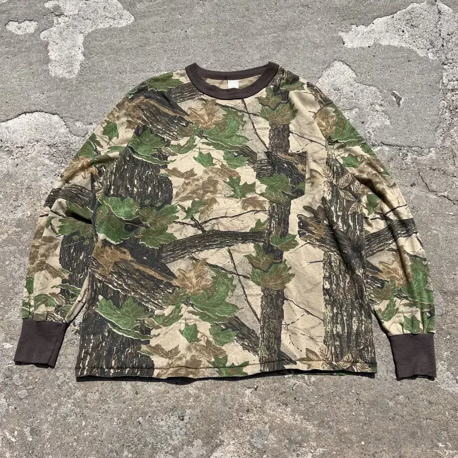 1990s VINTAGE REALTREE 리얼트리 롱슬리브 긴팔티