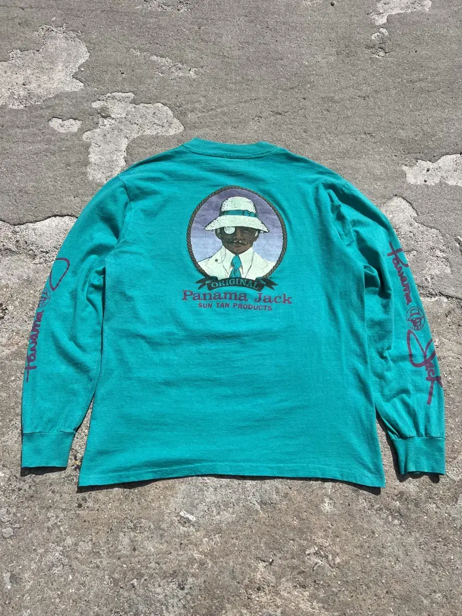 1990s PANAMA JACK Vintage Long Sleeve T-Shirt