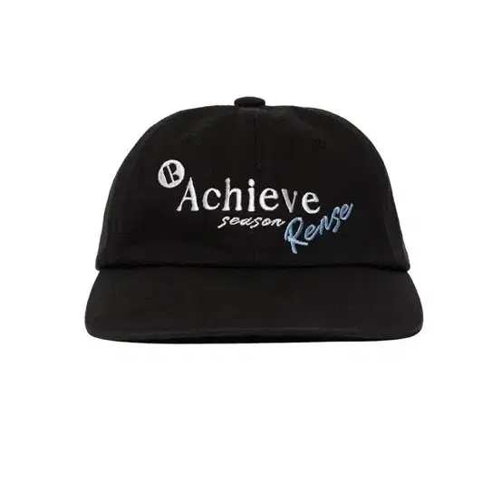 렌세 Achieve Logo 볼캡 블랙