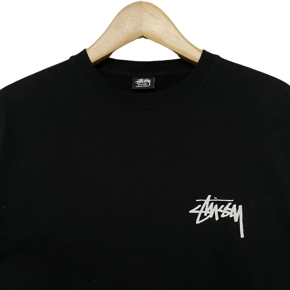 스투시 Stussy 필 더 에너지 반팔 티셔츠 블랙