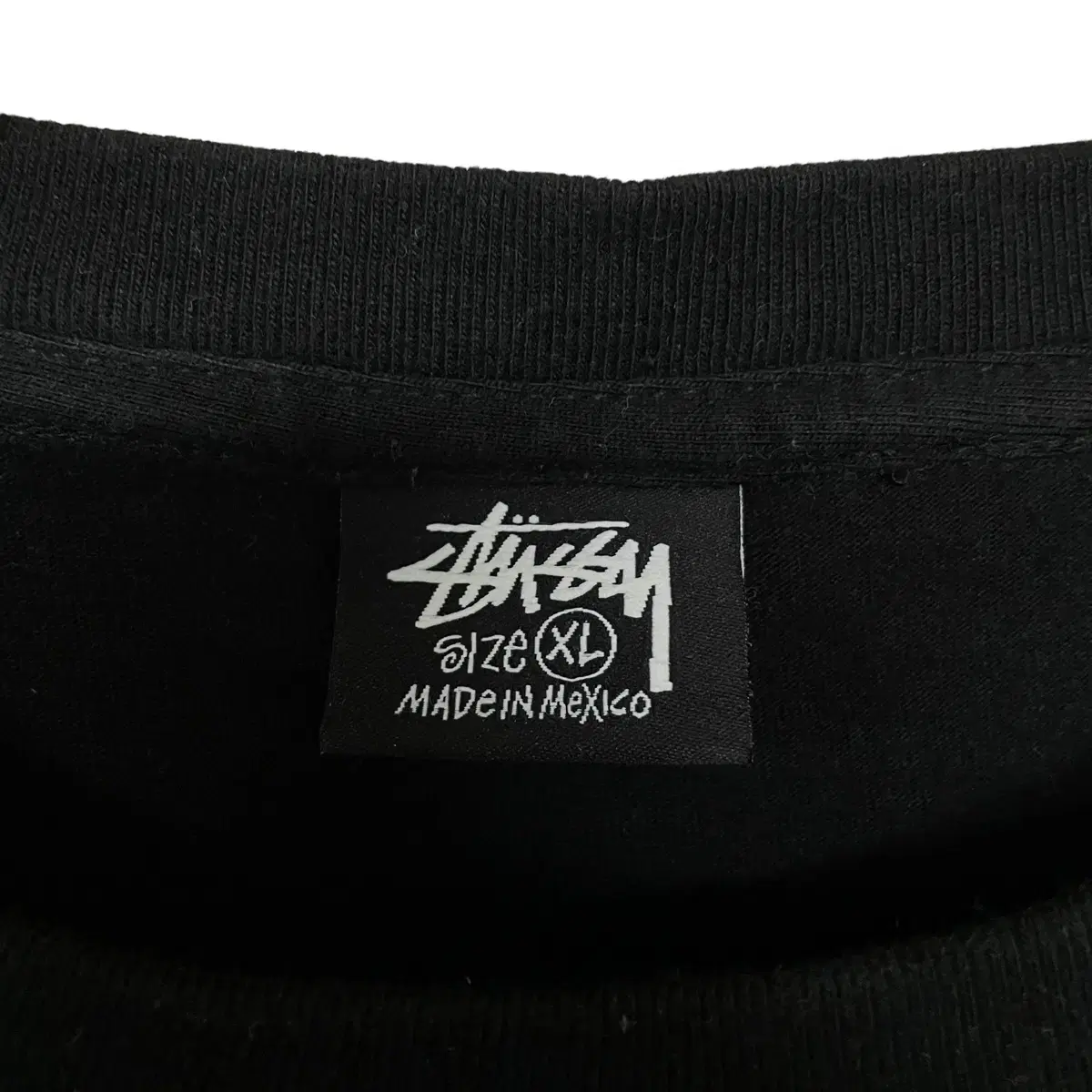 스투시 Stussy 필 더 에너지 반팔 티셔츠 블랙