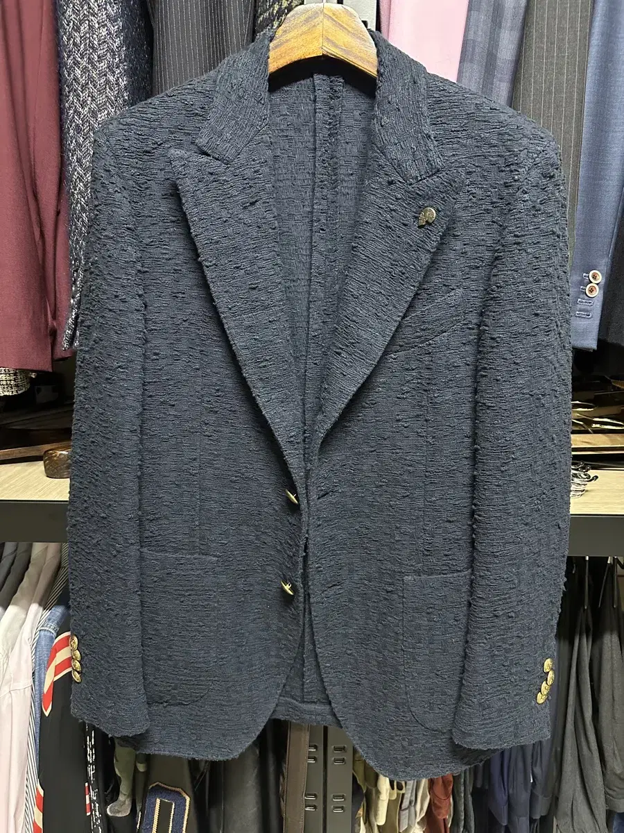 Gabrielfasini blazer jacket navy 48 for sale!