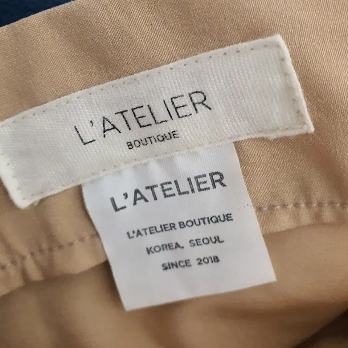 L'ATELIER BOUTIQUE 엘아뜰리에 브띠크 정품 사이즈55반66