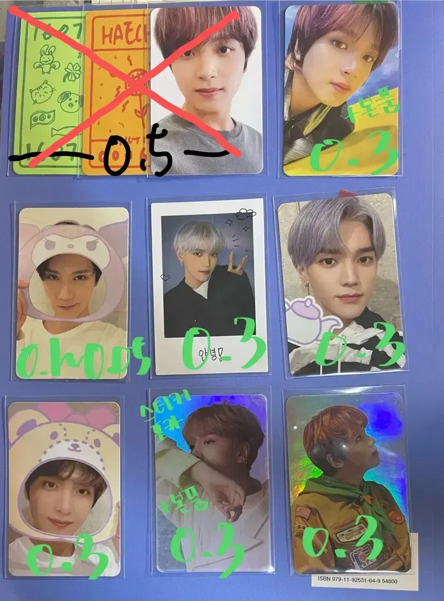 NCT photocard haechan taeyong 6th Anniversary Talismanic San Rio