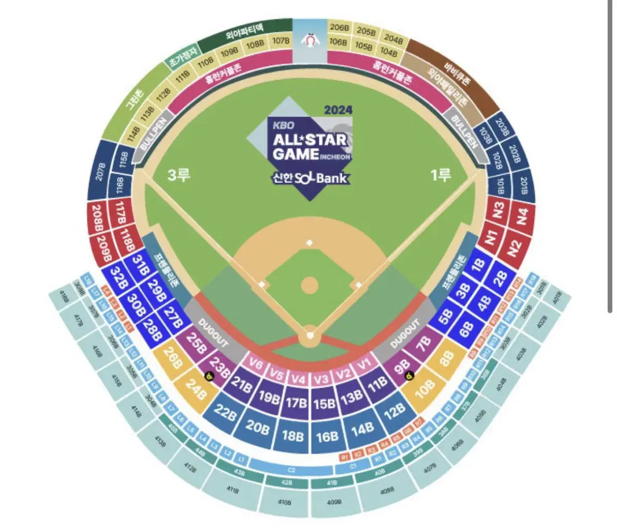 All-Star Friday Water Zone 31 block aisle 4 curb cost transfer