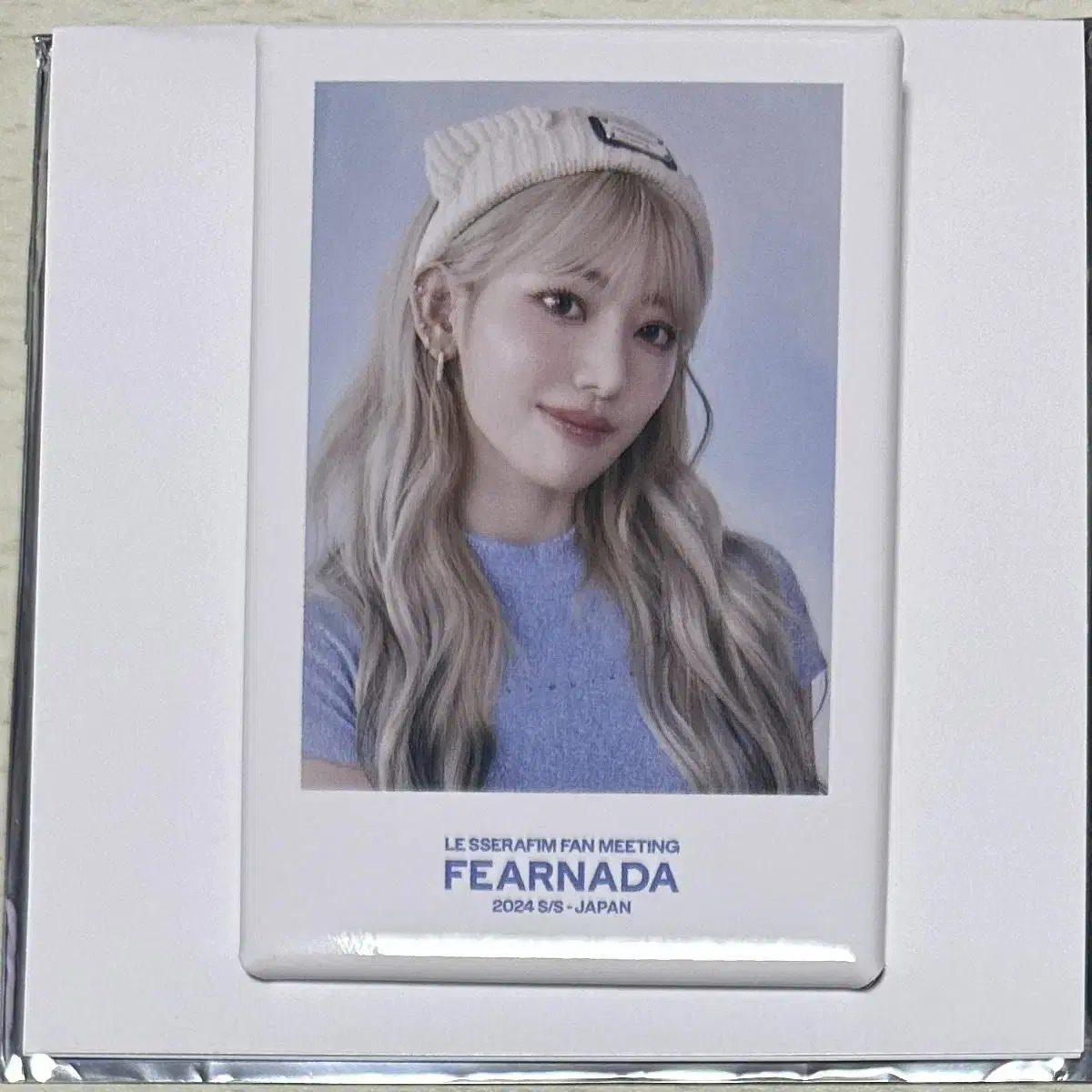 Le Sserafim Bloom Japan fanmeeting Canbadge (Sakura)