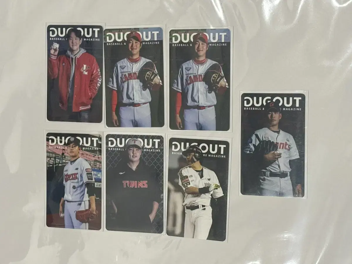 We sell Dougout Magazine photo cards!