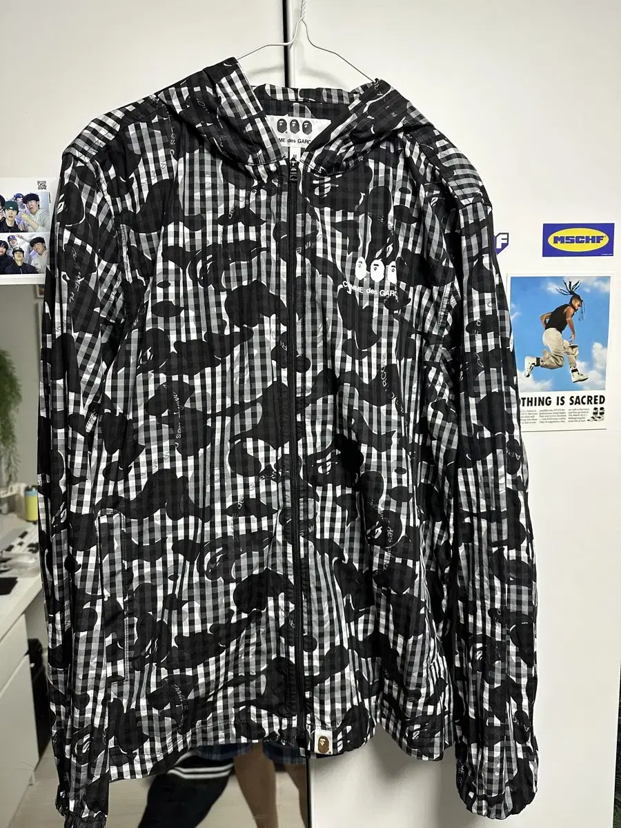 Vape Comme des Garçons Song Collaboration Hoodie Zip Up