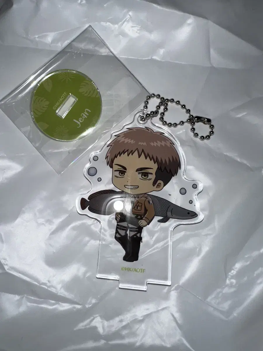 Attack on Titan Zhang Zhang Aquarium acrylic stand keyring