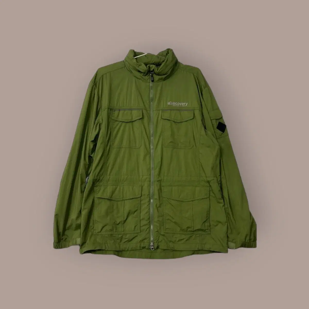 Discovery Utility Khaki Windbreaker Jacket 110