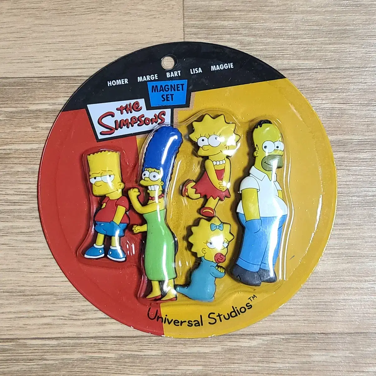 Set of 5 Simpsons Character Magnets