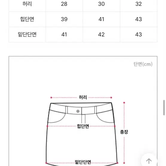 크림치즈마켓 그레이 데님스커트 청치마M