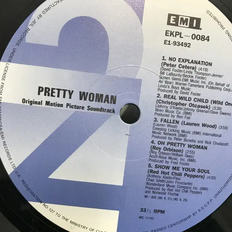 PRETTY WOMAN LP / AA2131