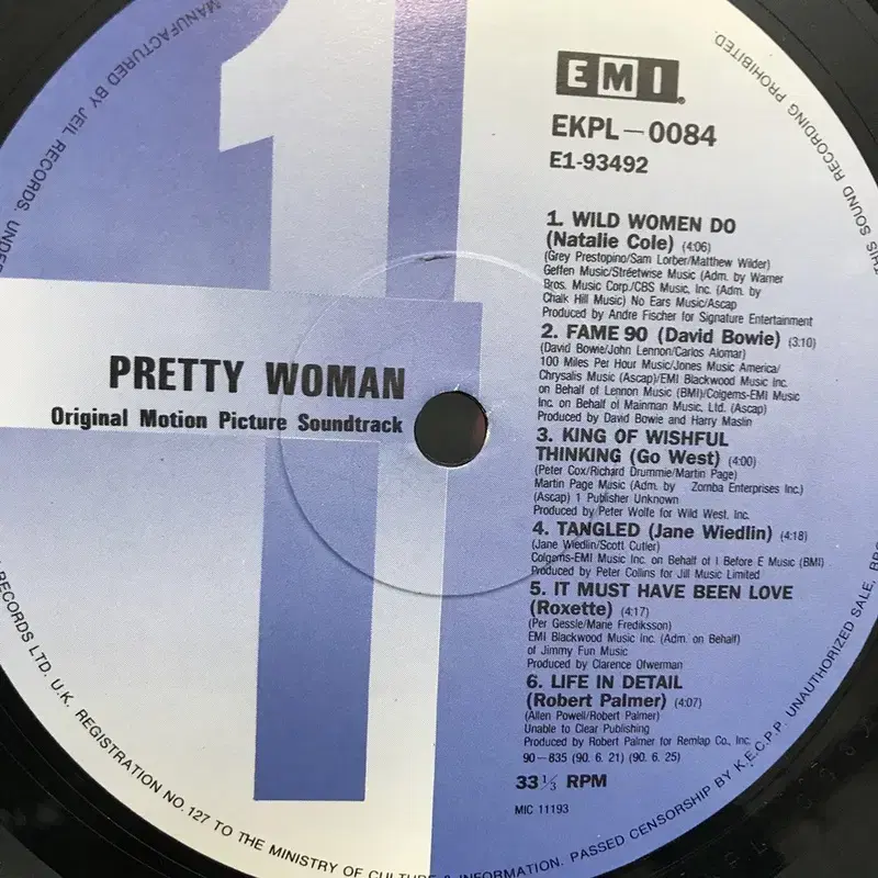 PRETTY WOMAN LP / AA2131