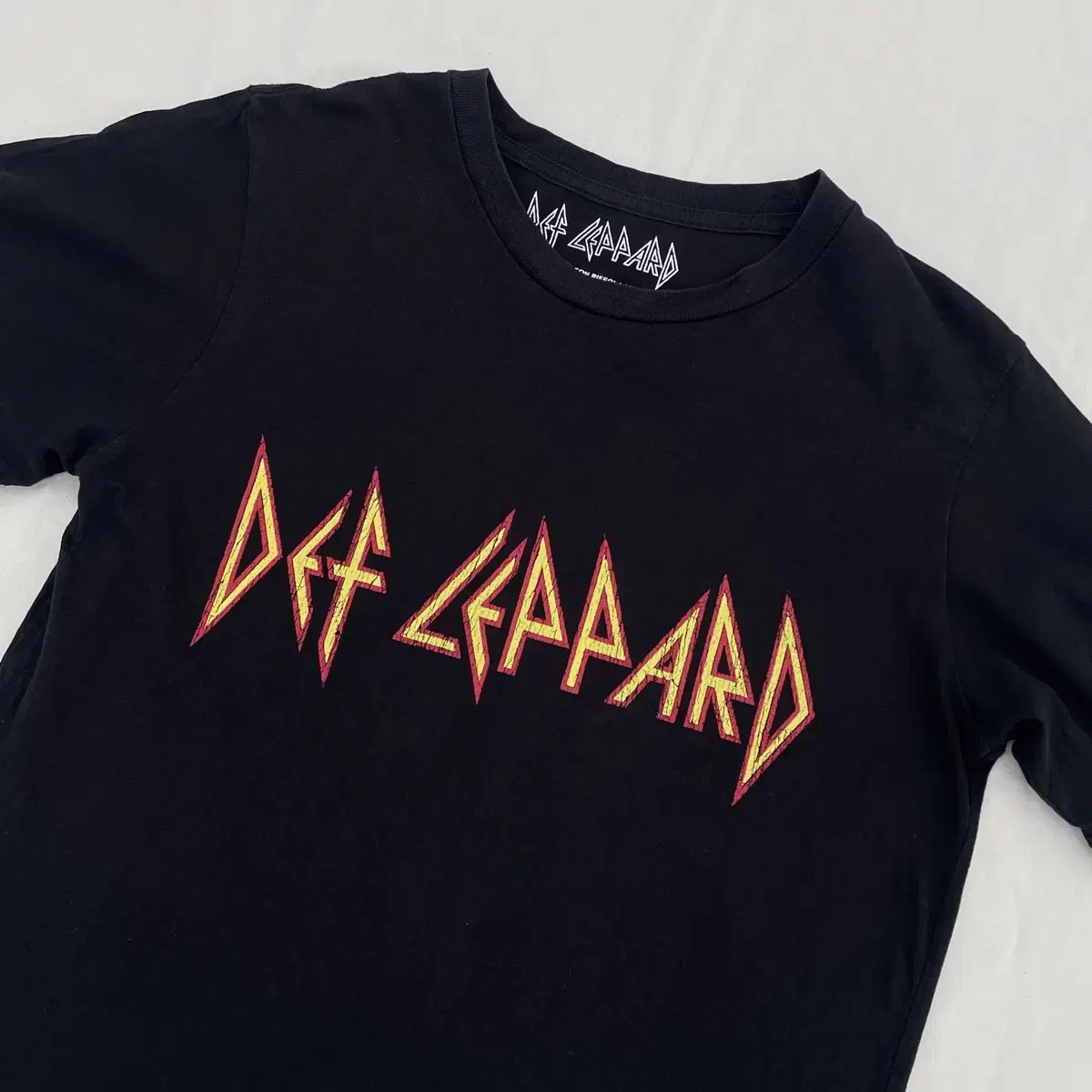 Def Leppard 데프 레파드 빈티지 락밴드 반팔 티셔츠 반팔티