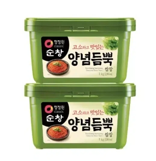 무료배송-청정원 순창 양념듬뿍 쌈장 1kg 2개