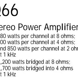 EV (Dynacord) 파워앰프 Q66 (600W x 2)