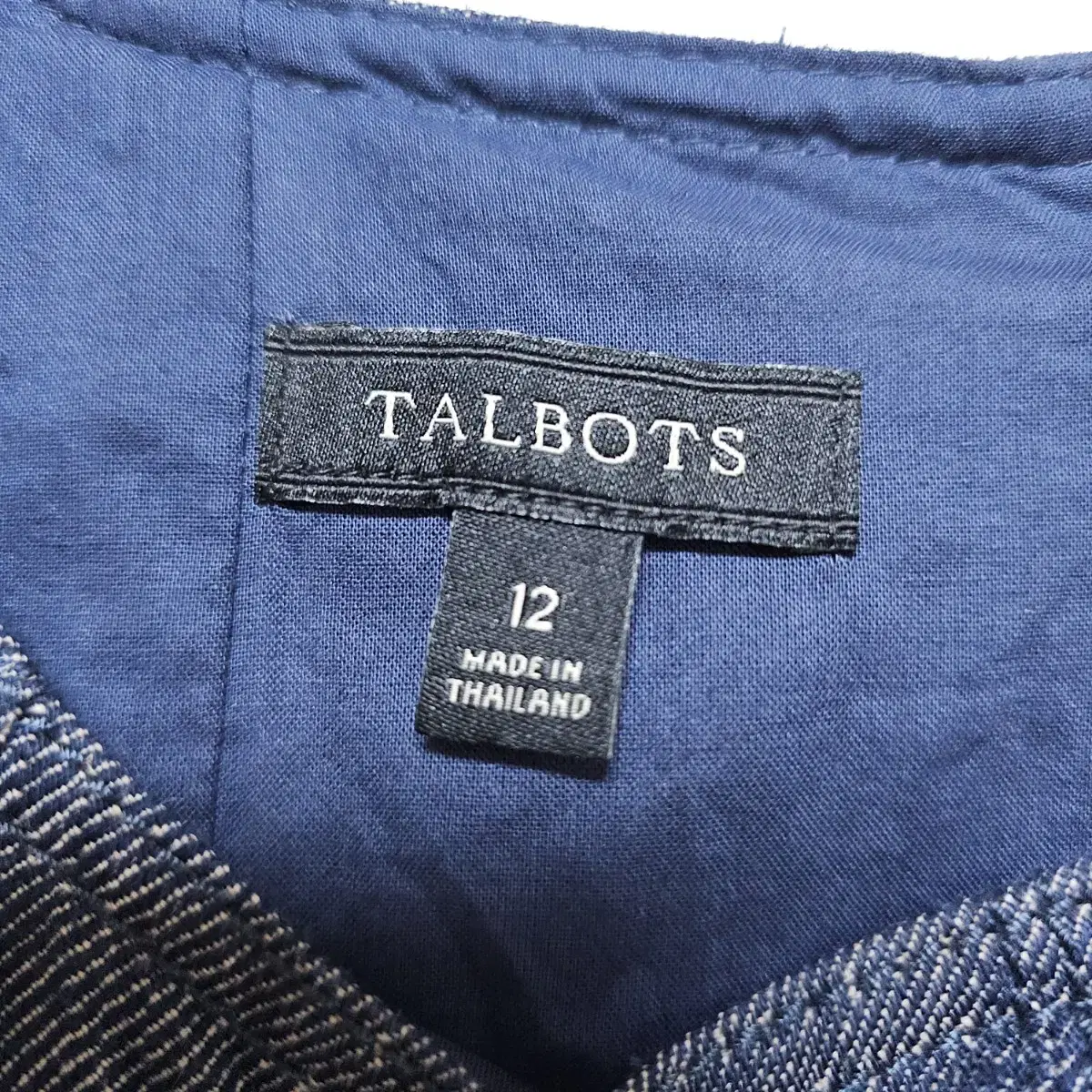 TALBOTS 탈보츠 탈봇 린넨 원피스 12사이즈