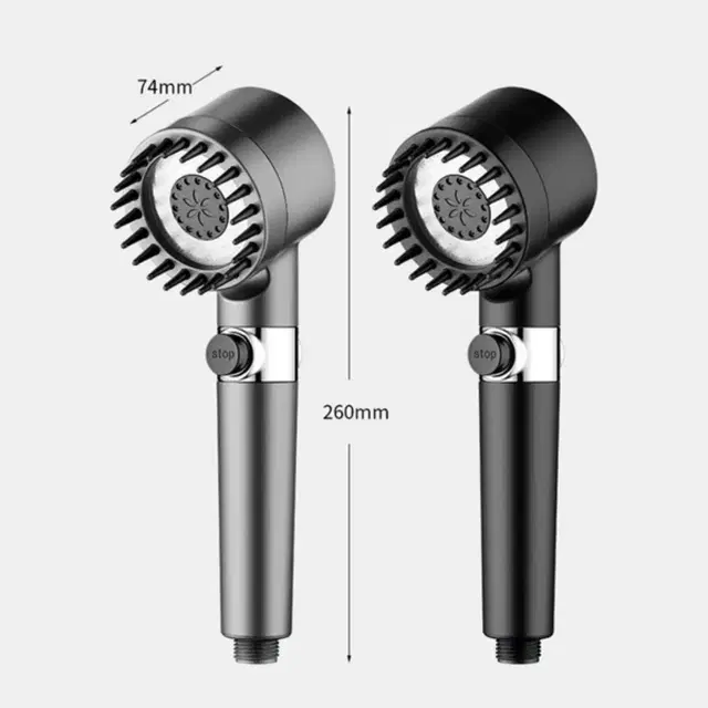 3단계 모드 마사지 샤워헤드