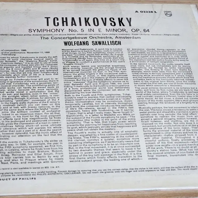 Tchaikovsky: Symphony No.5 - Sawallisch