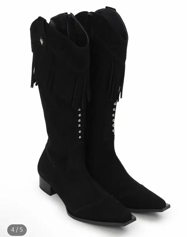 메타포릭 Suede fringe boots 스웨이드 프린지 부츠