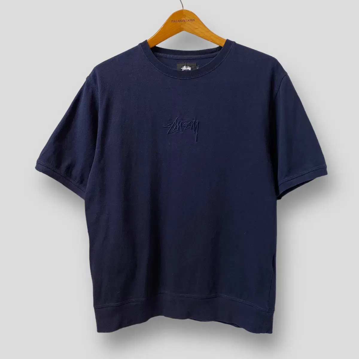 (M)Stussy 스투시 반팔 스웻셔츠