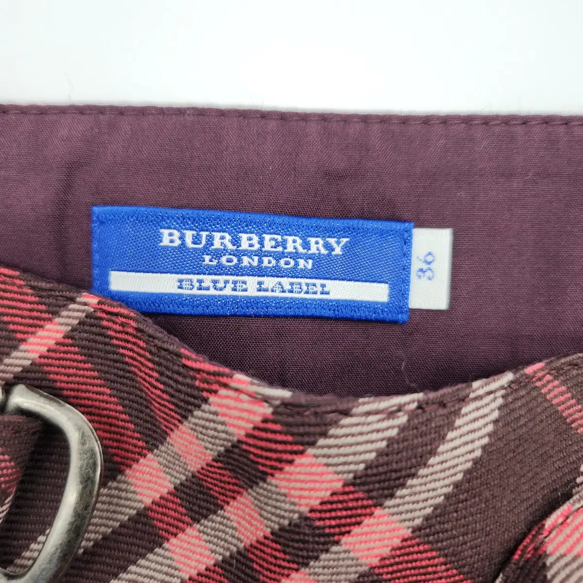 BURBERRY 버버리 체크 스커트 [6741-0766-11]