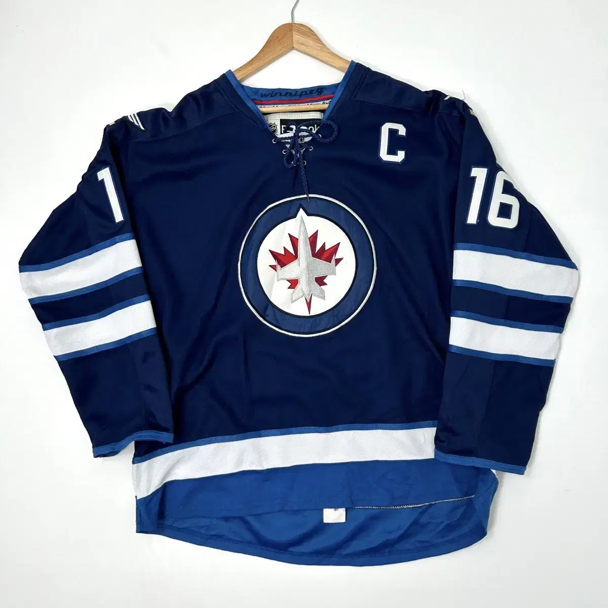 (무료배송) Reebok NHL Winnipeg jets 하키져지