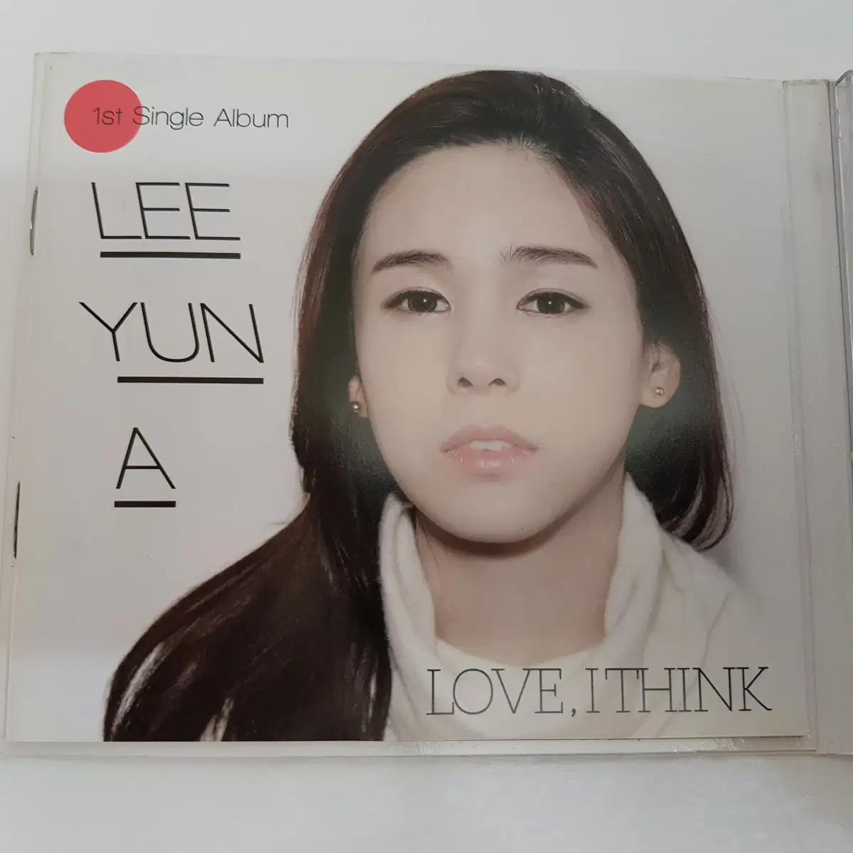 이윤아-love, i think CD