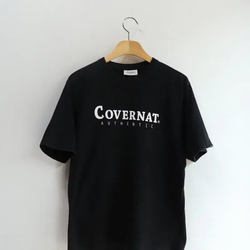 covernot 블랙반팔티셔츠 M사이즈