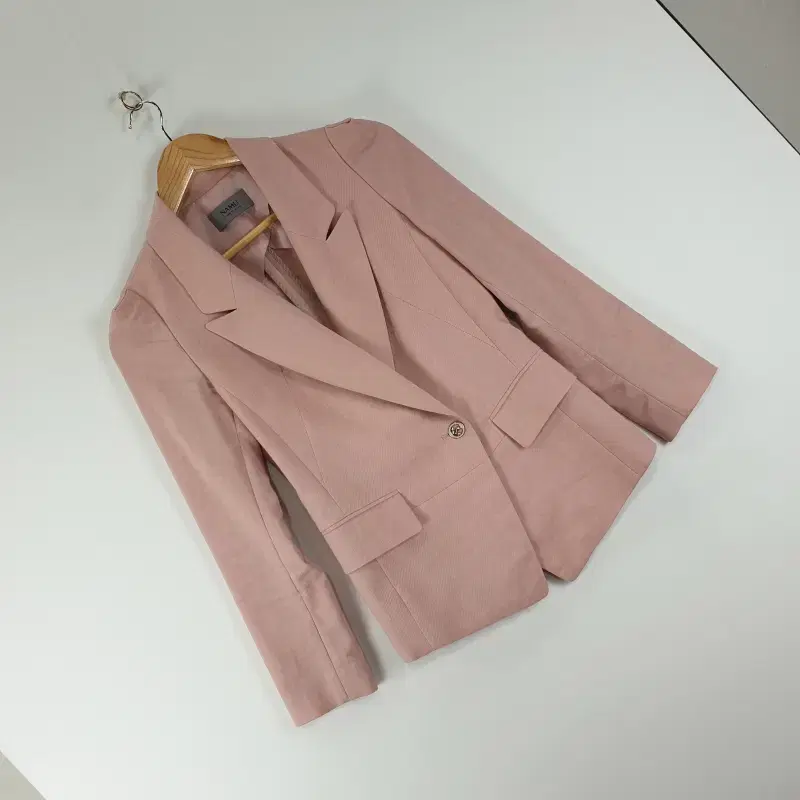 HZ5047 NAMU Stylish Pink Single Jacket Womens85160