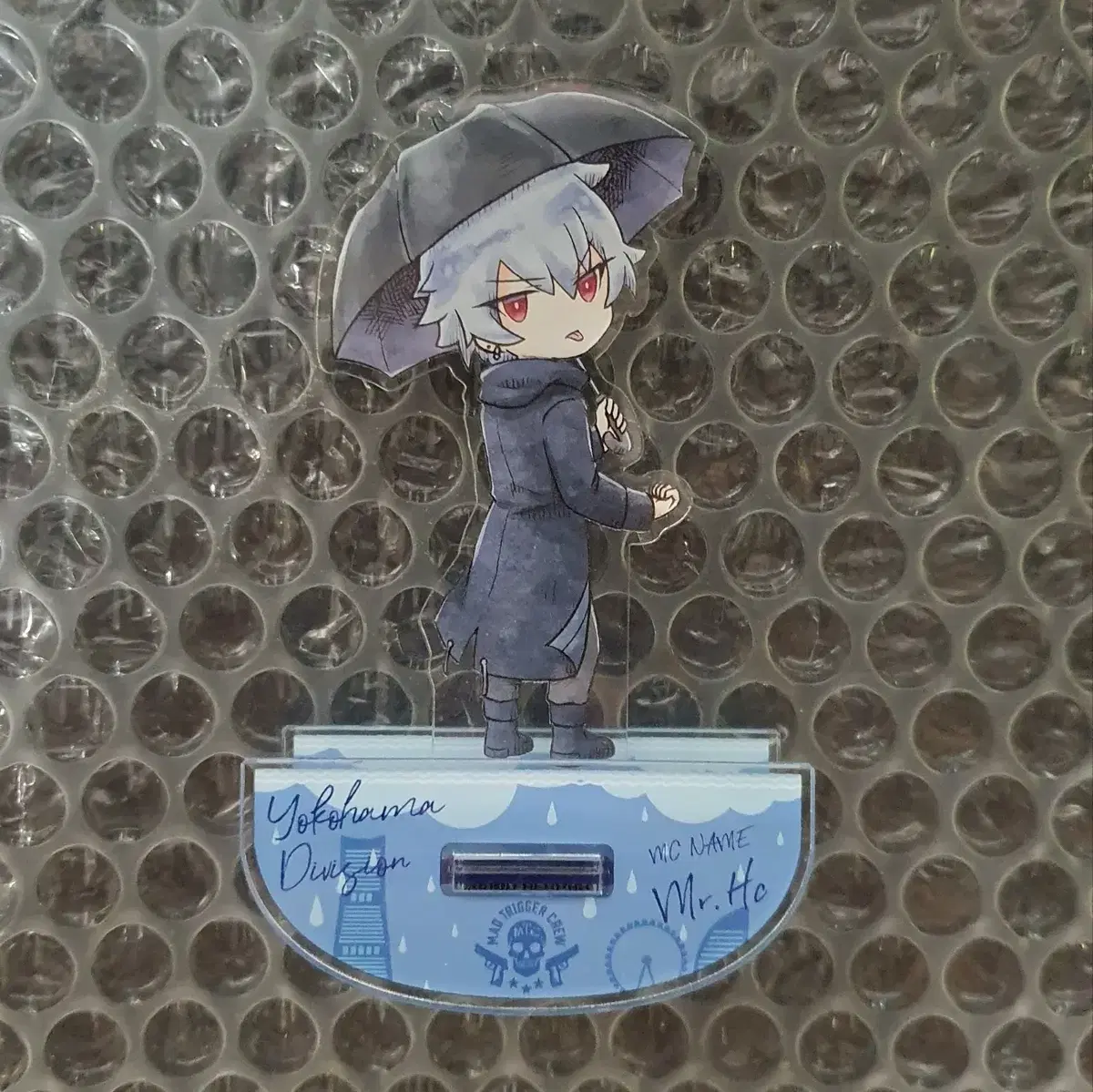 Aohitsugi Samataki Umbrella Waving acrylic stand Hippo Yokohama Matori