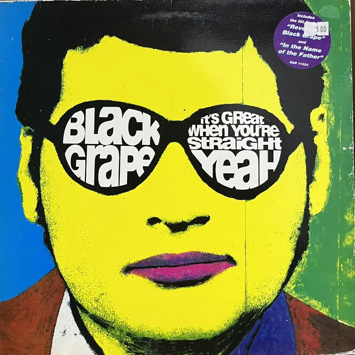 블랙그레이프 Black Grape - It's Great When lp