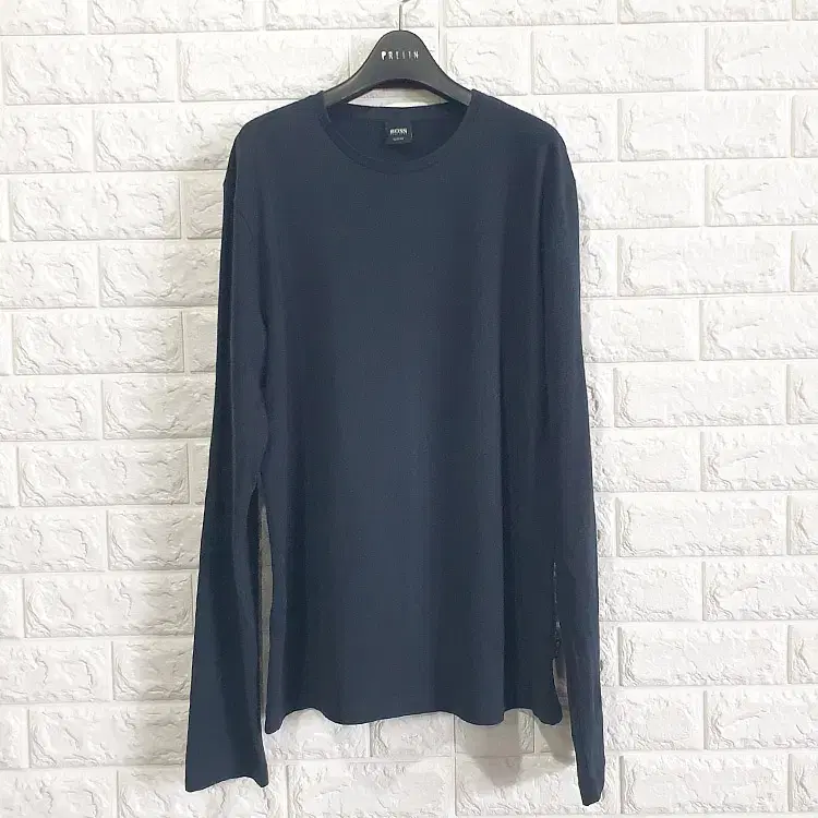 L/Hugo Boss Slim Fit Long Sleeve Tee