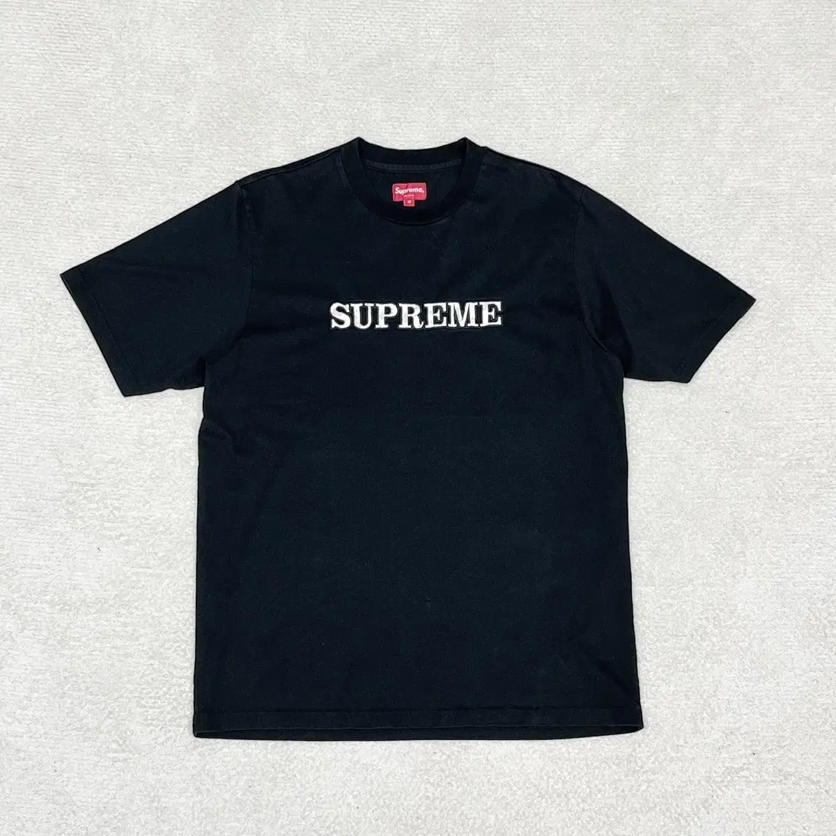 Supreme 18FW Floral Logo T-Shirt