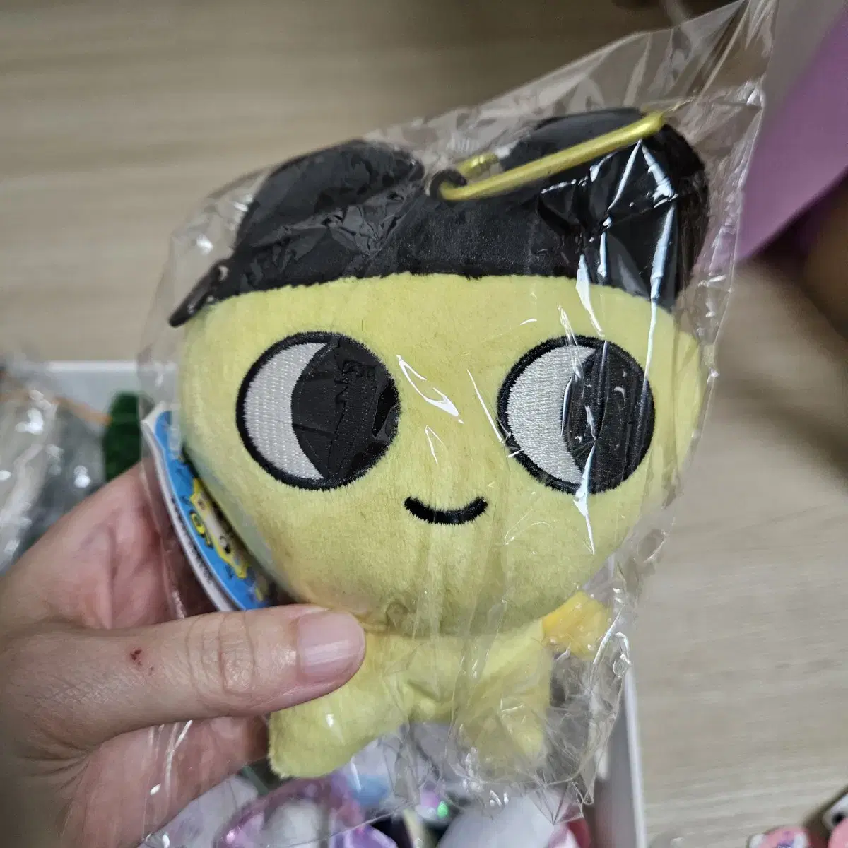 Tamagotchi Mamechi Doll Keyring