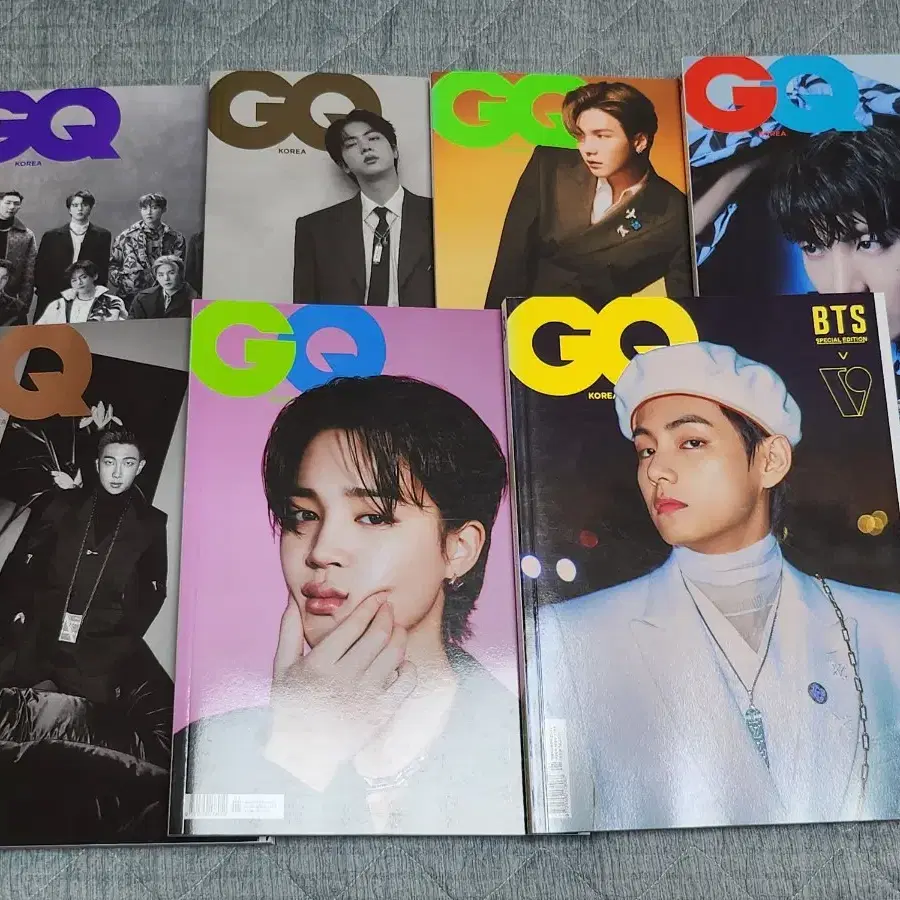 방탄 보그, GQ 잡지 판매