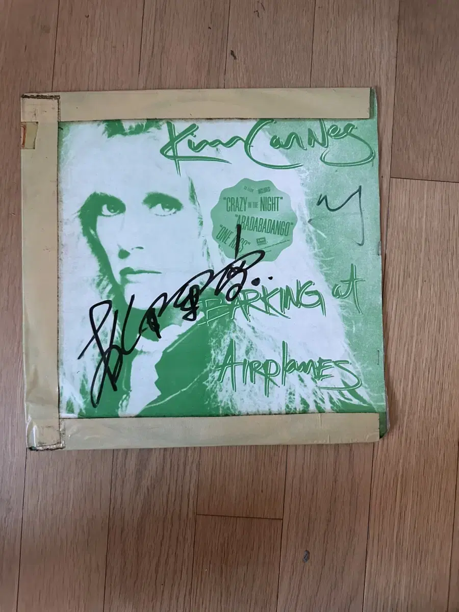 중고 LP ) Kim Carnes - Barking At Airplane