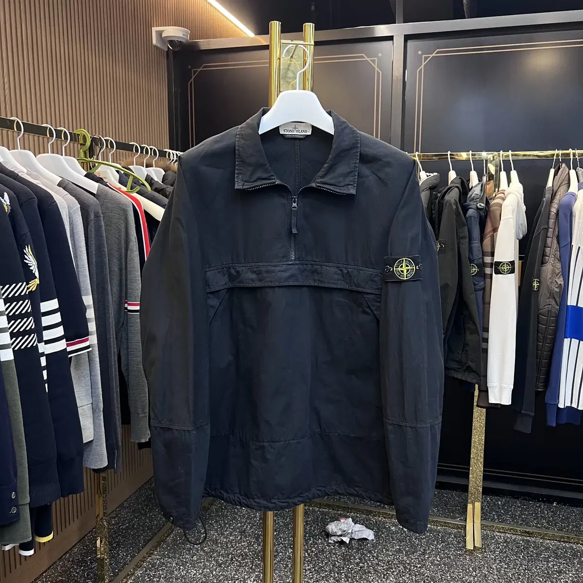 [Size XL]Stone Island Anorak Black