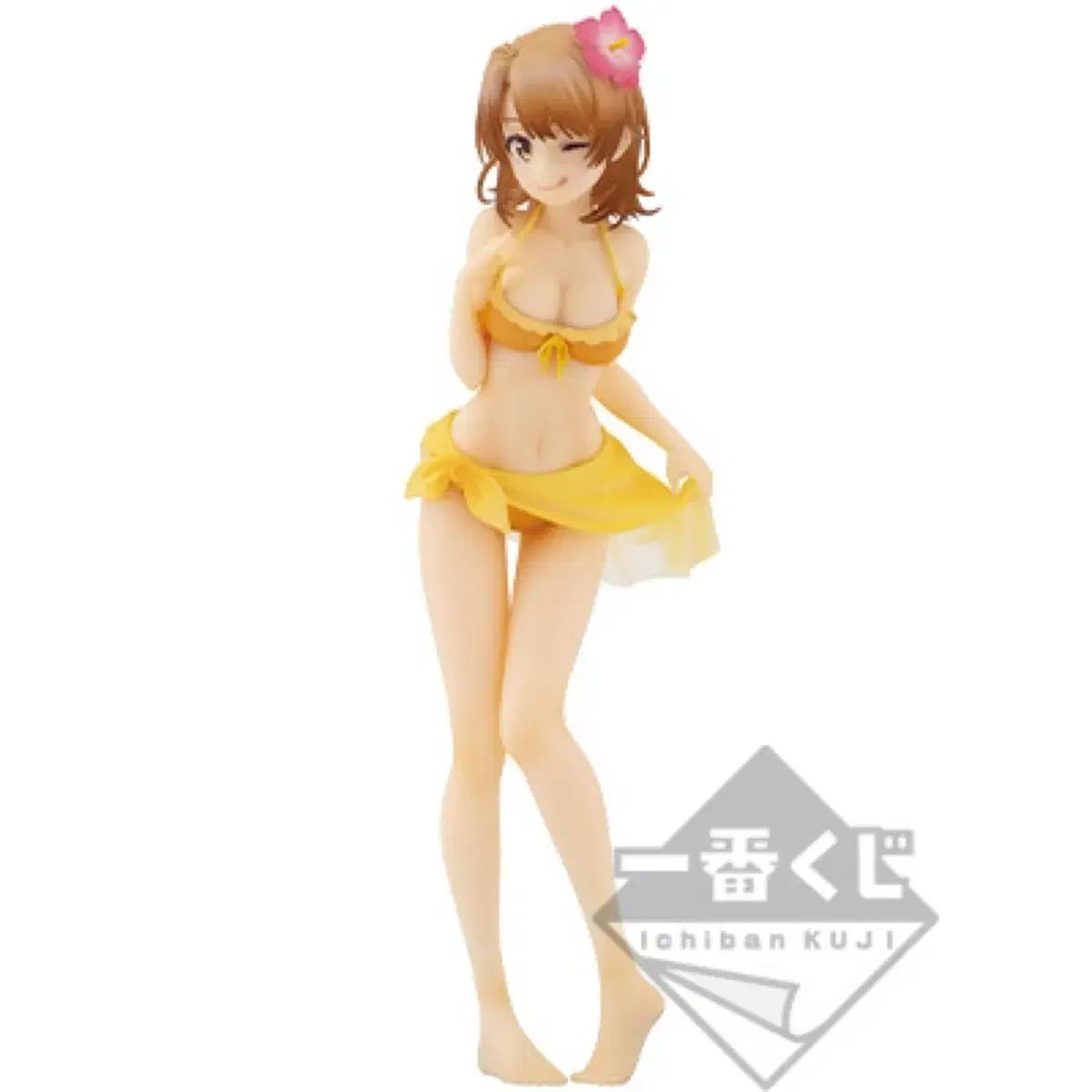 Unsealed Naechungko Isshiki Iroha Swimsuit Figure First Lottery Ticket