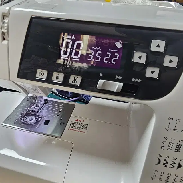 가정용 고급미싱 JANOME 316 QDC