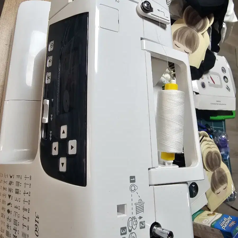 가정용 고급미싱 JANOME 316 QDC