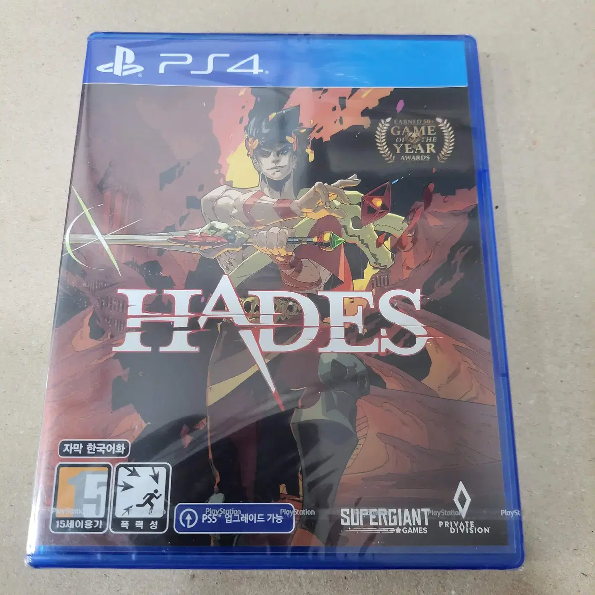 [신품] PS4 하데스/한글/HADES/액션/미개봉새제품밀봉새상품미사용