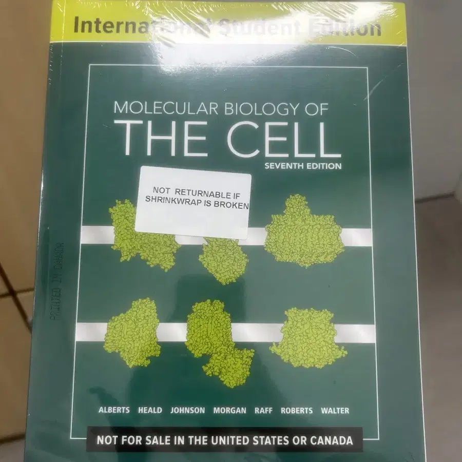 세포생리학 molecular biology of The cell