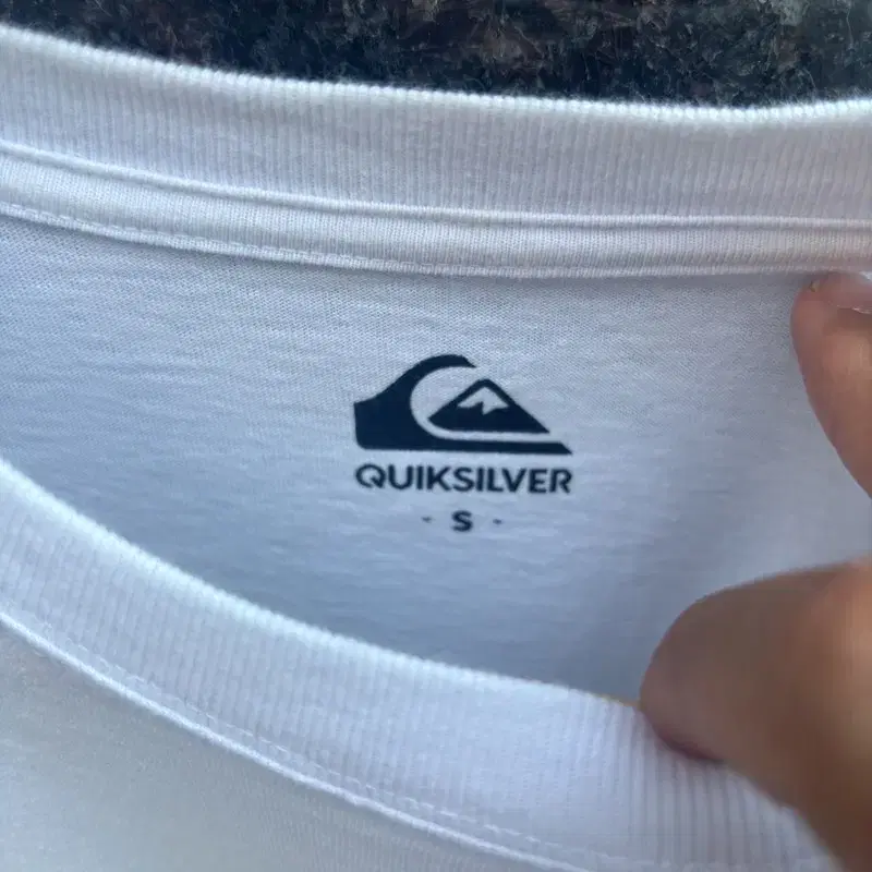 quiksilver 퀵실버 프린팅 반팔