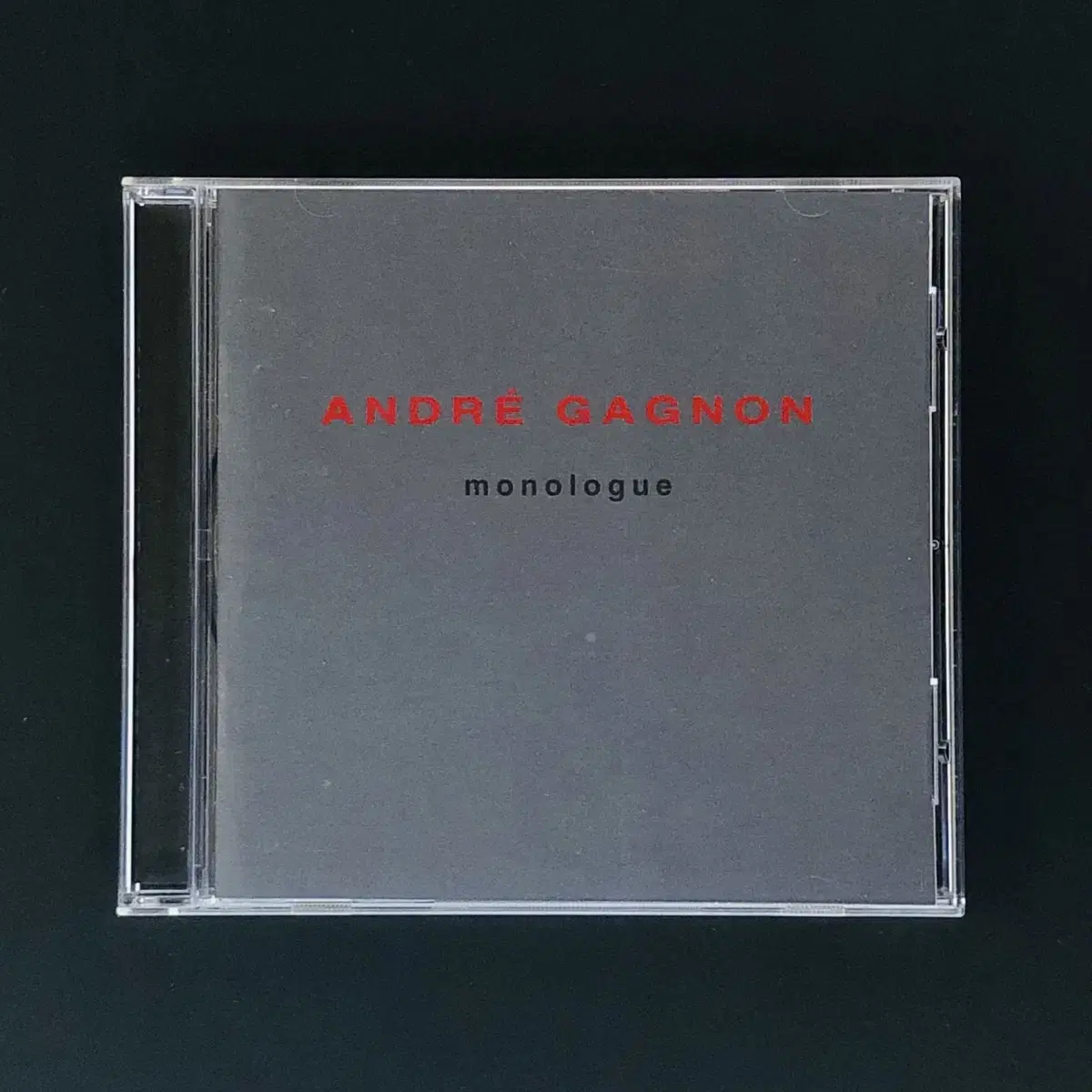 [CD중고] Andre Gagnon / Monologue (1994)