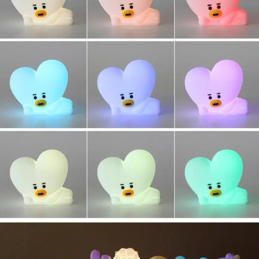 BTS BT21 LED 무드램프 망